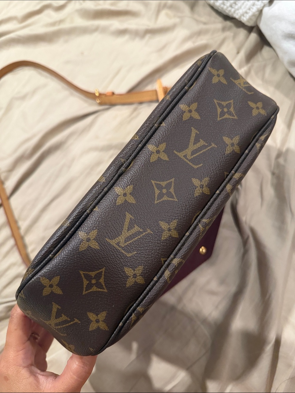 🤎Louis Vuitton crossbody bag LV Monogram bum bag zip messenger bag travel bag - Picture 10 of 17